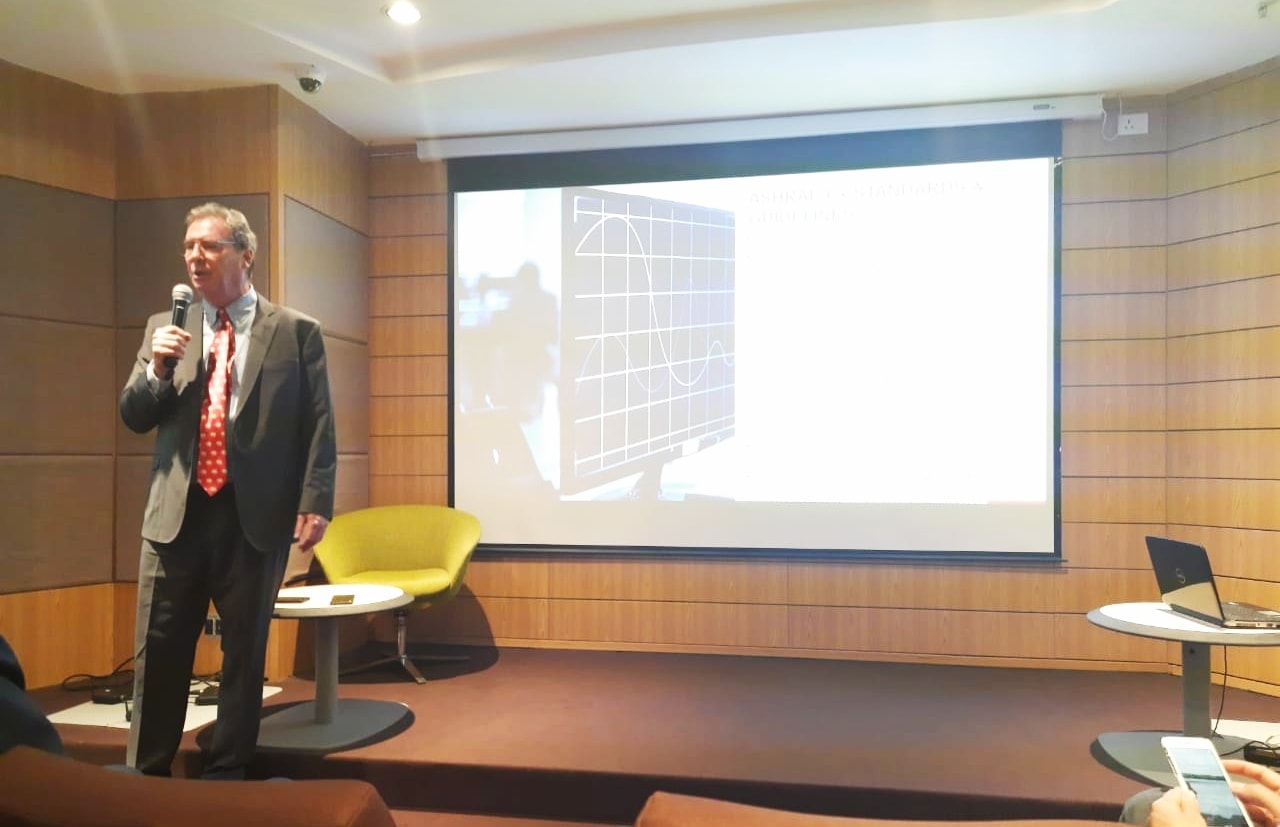 On 12th March, 2020, the students of the Department of Mechanical Engineering of the UEM Jaipur attended the Distinguished Lecture by Mr. Terry Rodgers