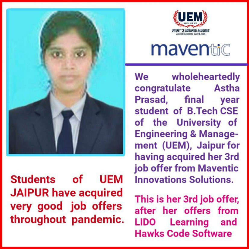 Placement Highlights