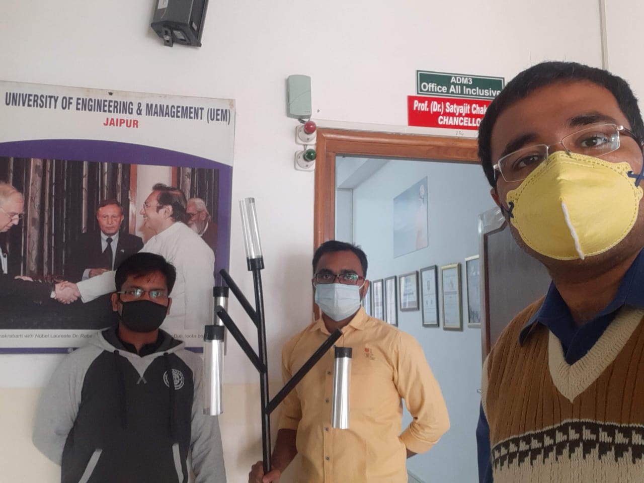 IOT BASED AUTOMATIC OPERATING & COLOR CHANGING GARDEN LIGHTS BY STUDENTS & RESEARCHERS OF UEM JAIPUR