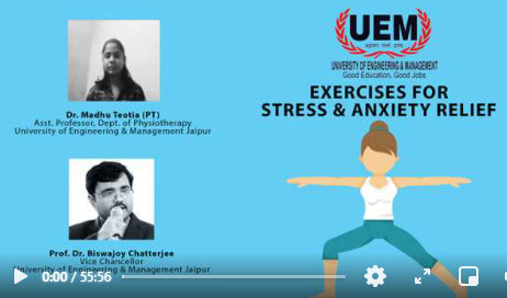 Exercises for Stress and Anxiety relief