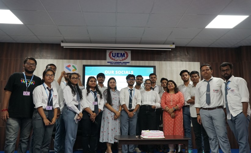 GDSC UEM JAIPUR is an initiative by Google Developers Community which aims to bring all University students from all over the world to solve real-world problems through Google technologies