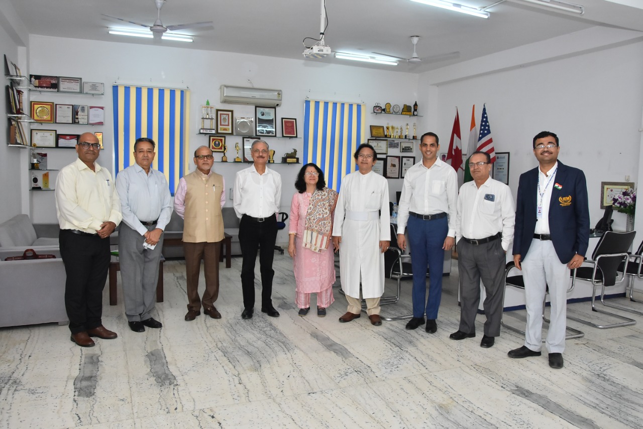 Visit of Members of Board of Management at the University of Engineering & Management (UEM), JAIPUR  - 08.11.2022