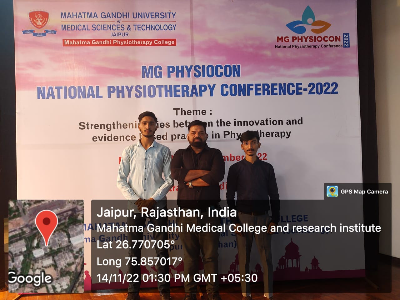 Department of Physiotherapy, University of Engineering & Management (UEM), JAIPUR has participated as an Academic Partner in MG- PHYSIOCON - 2022, A National Level Physiotherapy Conference on 13th and 14th November, 2022.