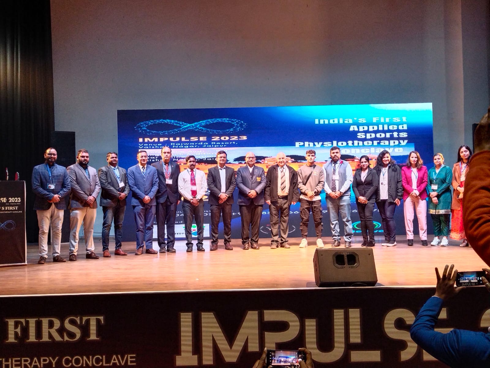 India's first Applied Sports Physiotherapy Conclave IMPULSE 2023 was held in association of the University of Engineering & Management *(UEM), JAIPUR on 21 - 22 January 2023.