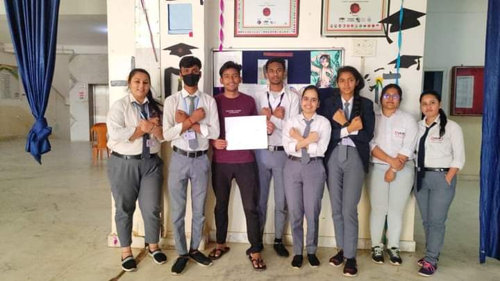 International Women's Day Celebrations Female Cricket Match was held at UEM, Jaipur campus. BPT Dept. team won the match. All the participants reflected healthy sport spirit and energetic performance.