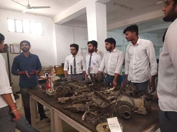 Event Name – The Reverse Engineering On 17th-March- 2023, Students of Mechanical Engineering Department of UEM Jaipur have organized the Demonstration - Workshop for The Reverse Engineering Event with their participants. In this workshop they have dismantled a Car Engine and demonstrated its various parts and working.