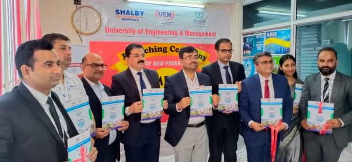 UEM Jaipur Launches MBA in Hospital and Healthcare Management Program in  association with Shalby Limited with Shalby Academy as Training Partner.  UEM Jaipur Launches MBA in Hospital and Healthcare Management Program in Jaipur. India-UEM Jaipur is excited to announce the launch of its MBA in Hospital and Healthcare Management program in association with The Shalby Limited Ahmedabad with Shalby Hospitals as Training Partner. This program will provide students with the necessary knowledge and skills to succeed in the dynamic and rapidly evolving healthcare industry. The program has been officially launched today on March 25, 2023.