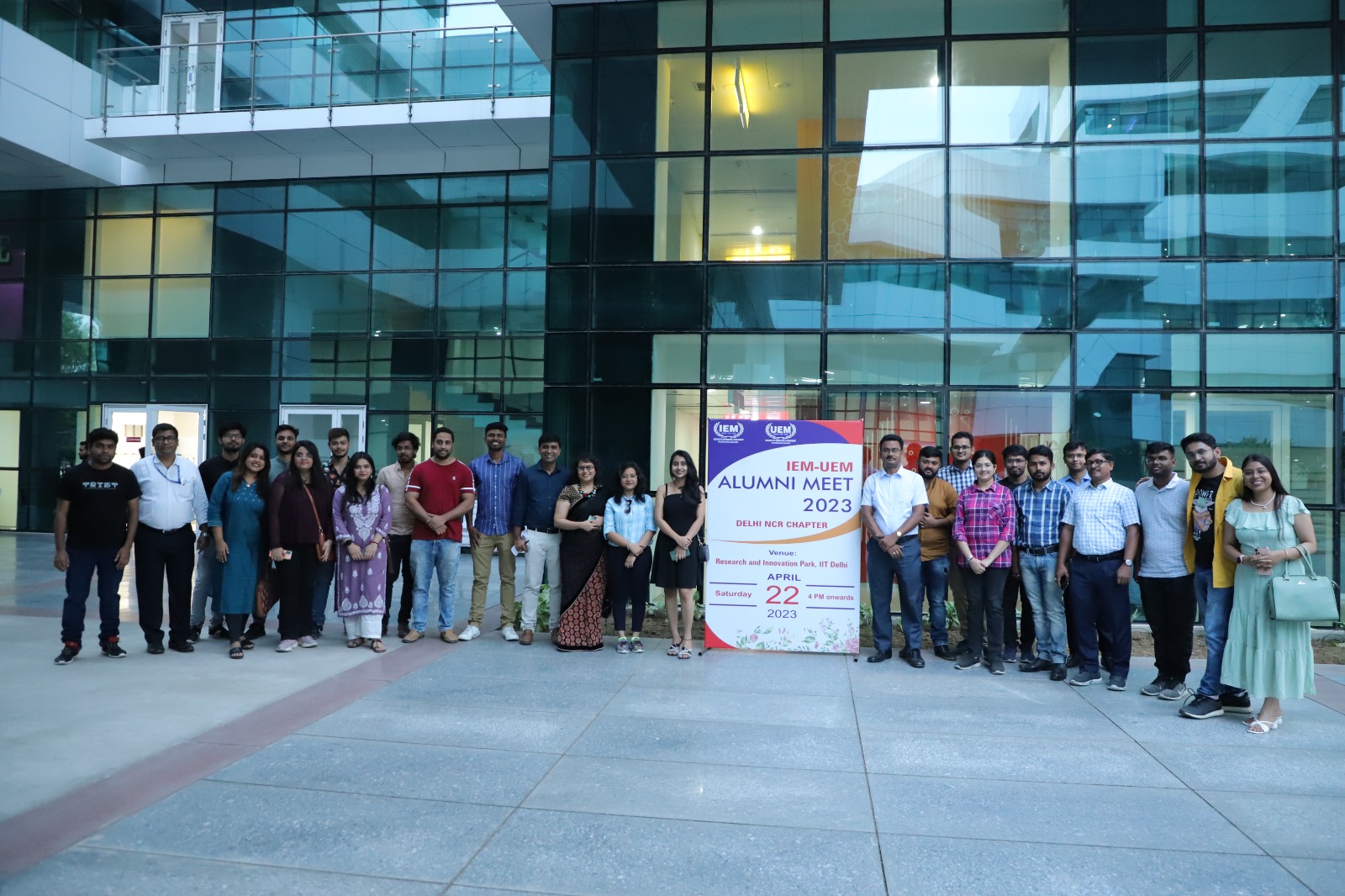 The Delhi NCR Chapter of IEM - UEM Alumni Association proudly hosted the“HOMECOMING" - Alumni Meet 2023 at IIT Delhi on 22nd April 2023.