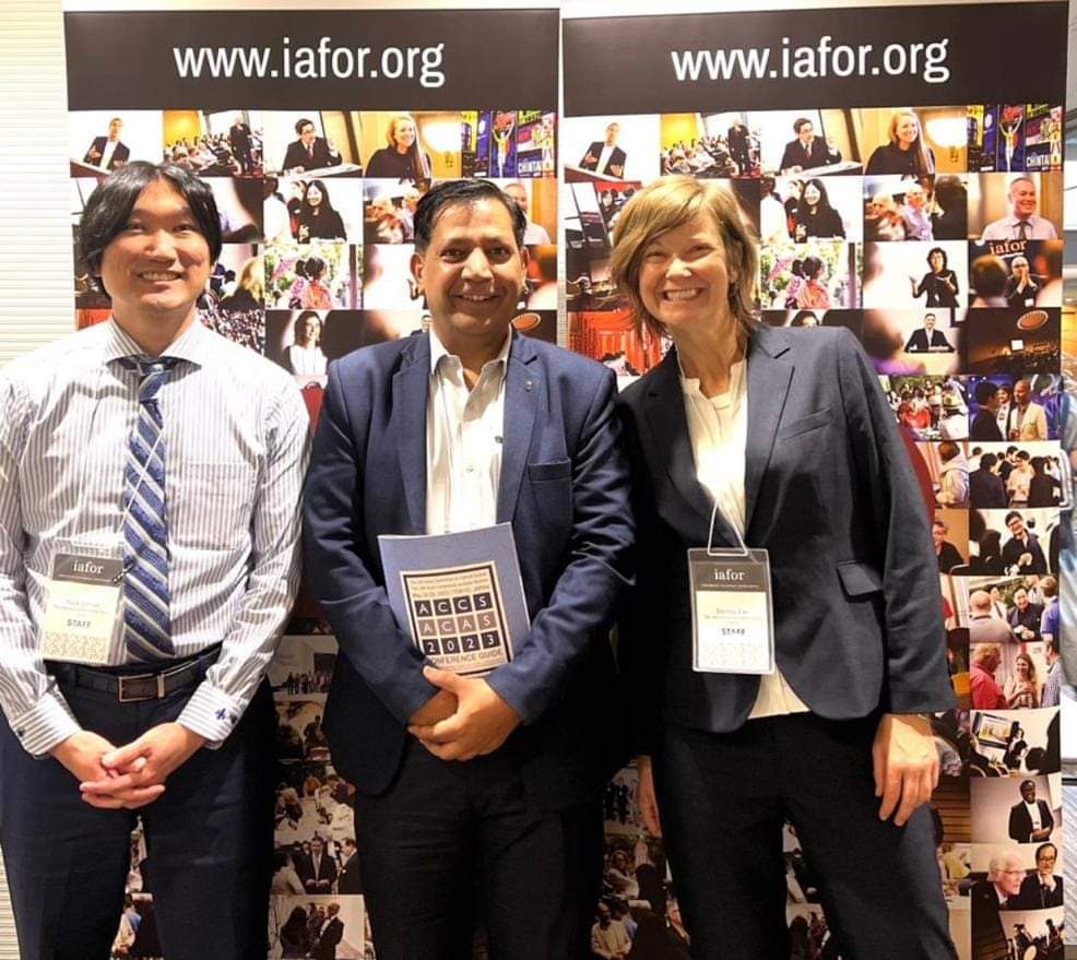 Prof. (Dr.) Mukesh Yadav, University of Engineering & Management (UEM), JAIPUR presented his paper in Asian Conference on Cultural Studies-2023, organised at Tokyo, Japan by International Academic Forum in association with Osaka University, Japan held from 19-22 May, 2023.