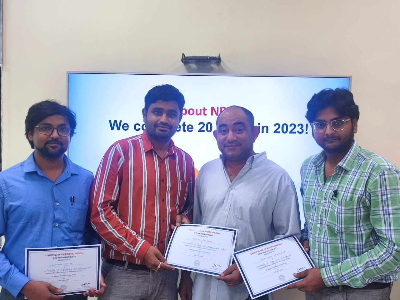 Congratulations to all Members of UEM Jaipur Family - IEM-UEM Group  EXCELLENCE IN NPTEL EXAMS