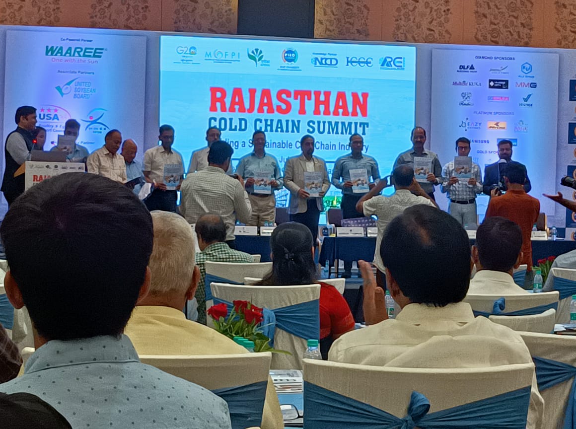 PHD Chamber of Commerce and Industry organised a Summit on “Rajasthan Cold Chain Summit"-Building a Sustainable Cold Chain Industry in Hotel Clarks Amer, Tonk Road, Jaipur on 07th July 2023 (Friday), which had representation from UEM JAIPUR.