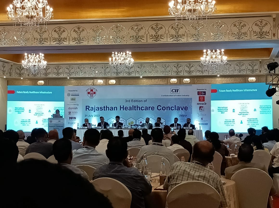 3rd Edition of Rajasthan Healthcare Conclave with "Focus on Creating Future Ready Healthcare Ecosystem and Promoting Medical Tourism"