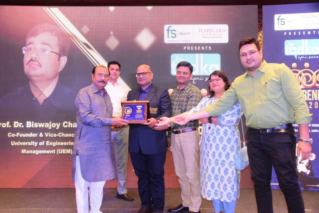 University of Engineering & Management (UEM), JAIPUR has been honoured for its outstanding contribution towards improvement of higher education in the state of Rajasthan.