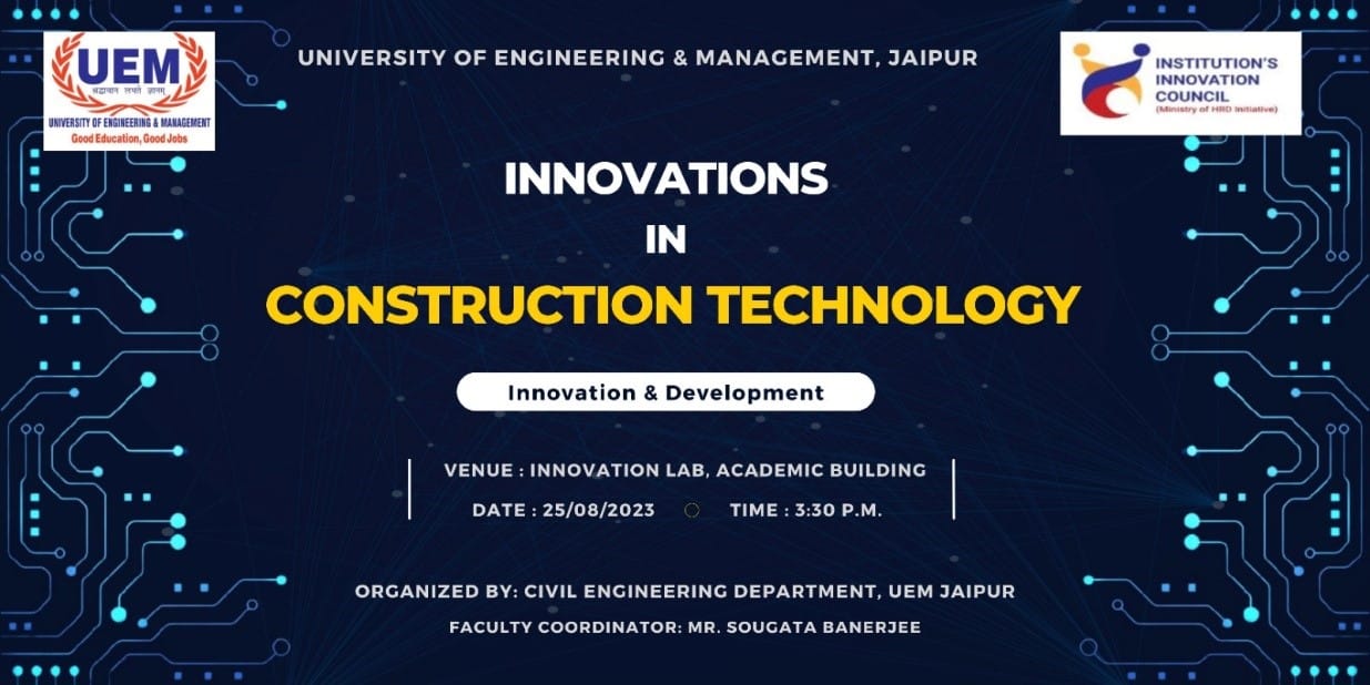 Exhibition on Innovations In Construction Technology