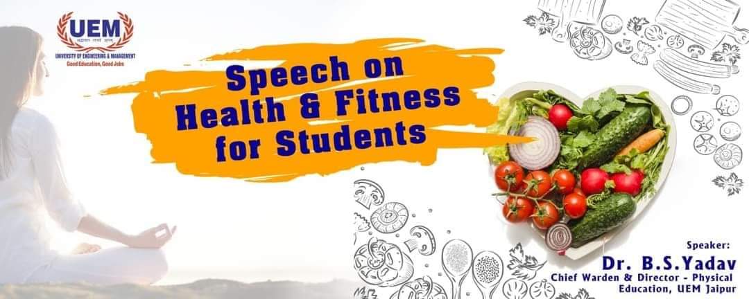 Event: Health and Fitness for Students (Induction Programme) for B.Tech 1st-year