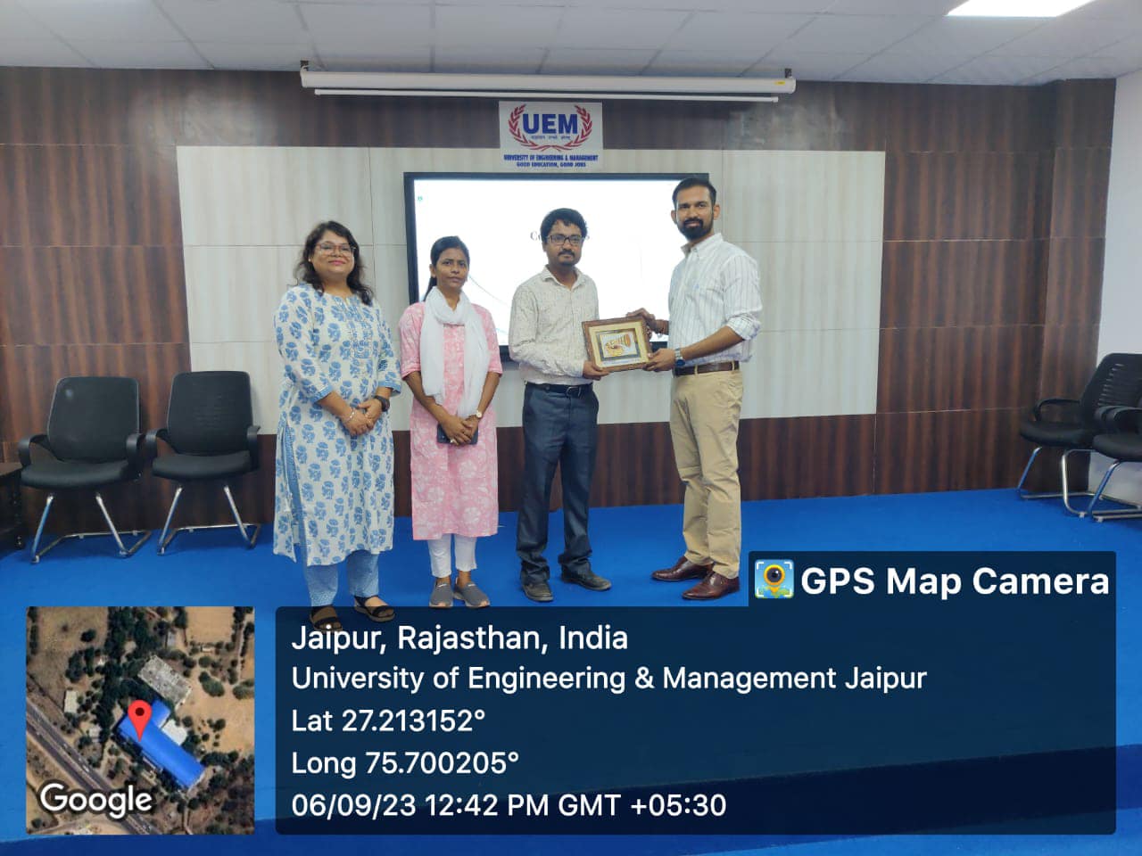 Codesta Coding Club of the University of Engineering & Management (UEM), Jaipur in association with IIC, IQAC and ACM UEMJ Students' Chapter