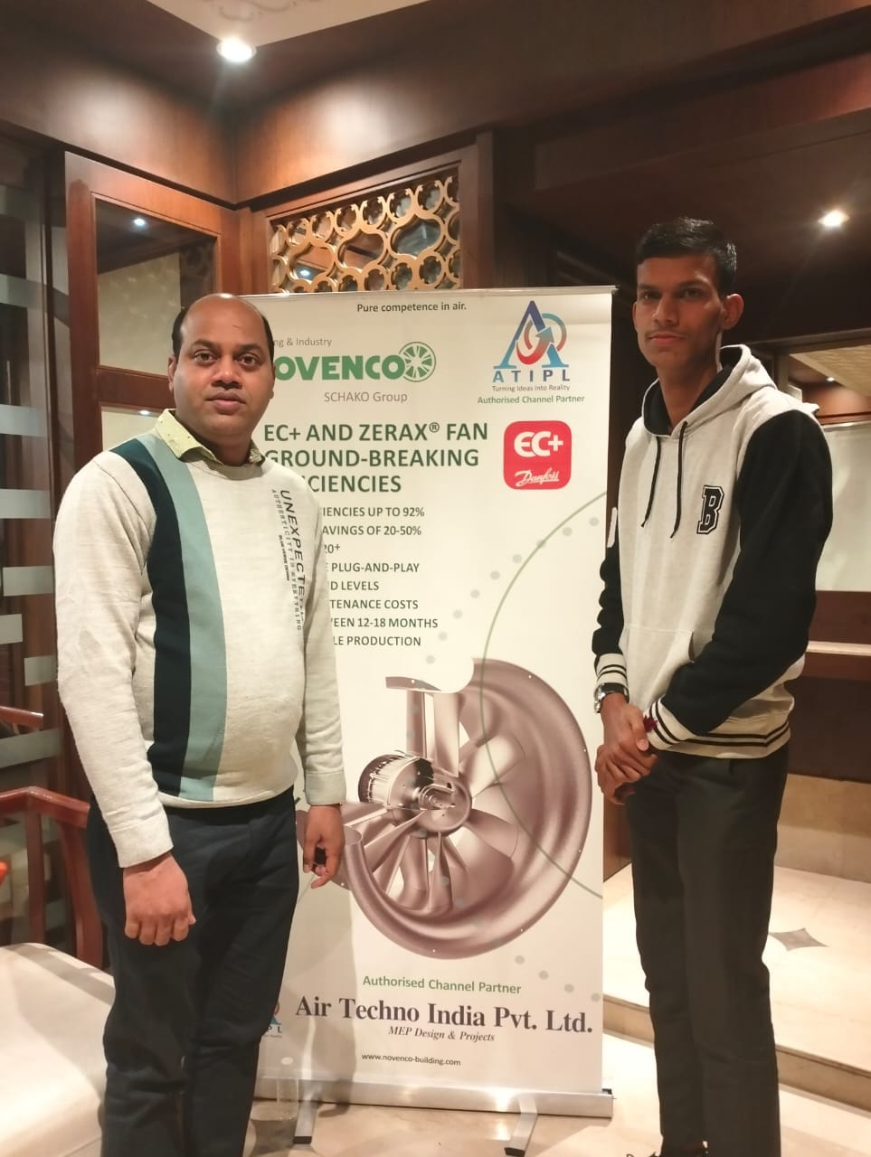 Students of University of Engineering & Management (UEM), JAIPUR attended the technical session on Role of Indoor environment quality and energy efficiency in de carbonizing buildings by ASHRAE Rajasthan