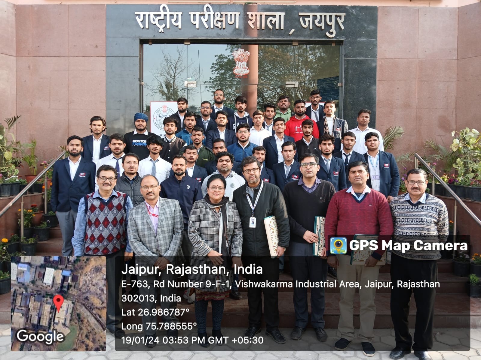 The students of Mechanical, Electrical and Civil Engineering departments of the University of Engineering & Management (UEM), JAIPUR went for an industrial visit to one of most prestigious laboratories in the country, National Test House.