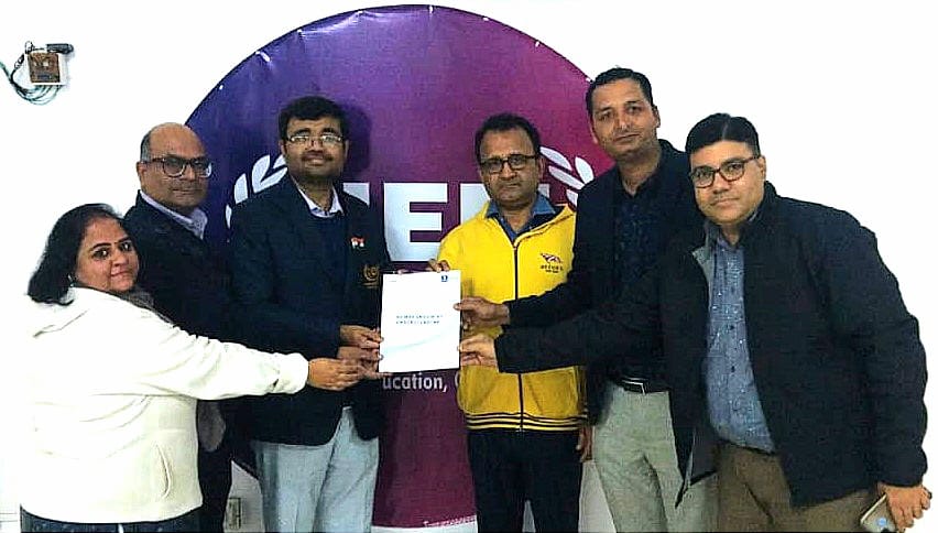 We signed an MoU with Bajaj Group to impart financial literacy to the students of the University of Engineering & Management (UEM), JAIPUR through their CSR program.