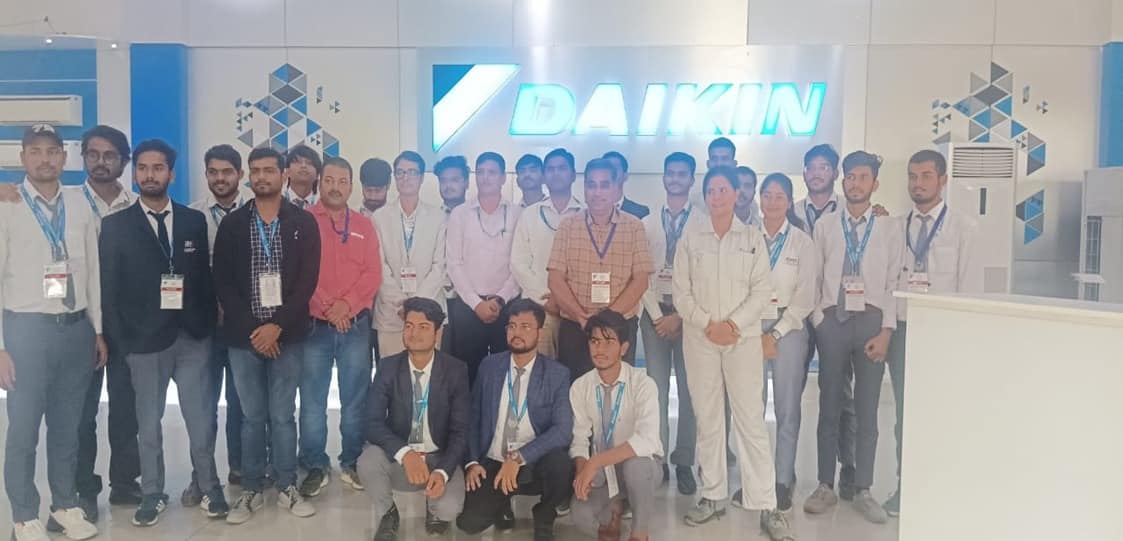 Industrial Visit to Daikin Air Conditioning India Pvt. Ltd