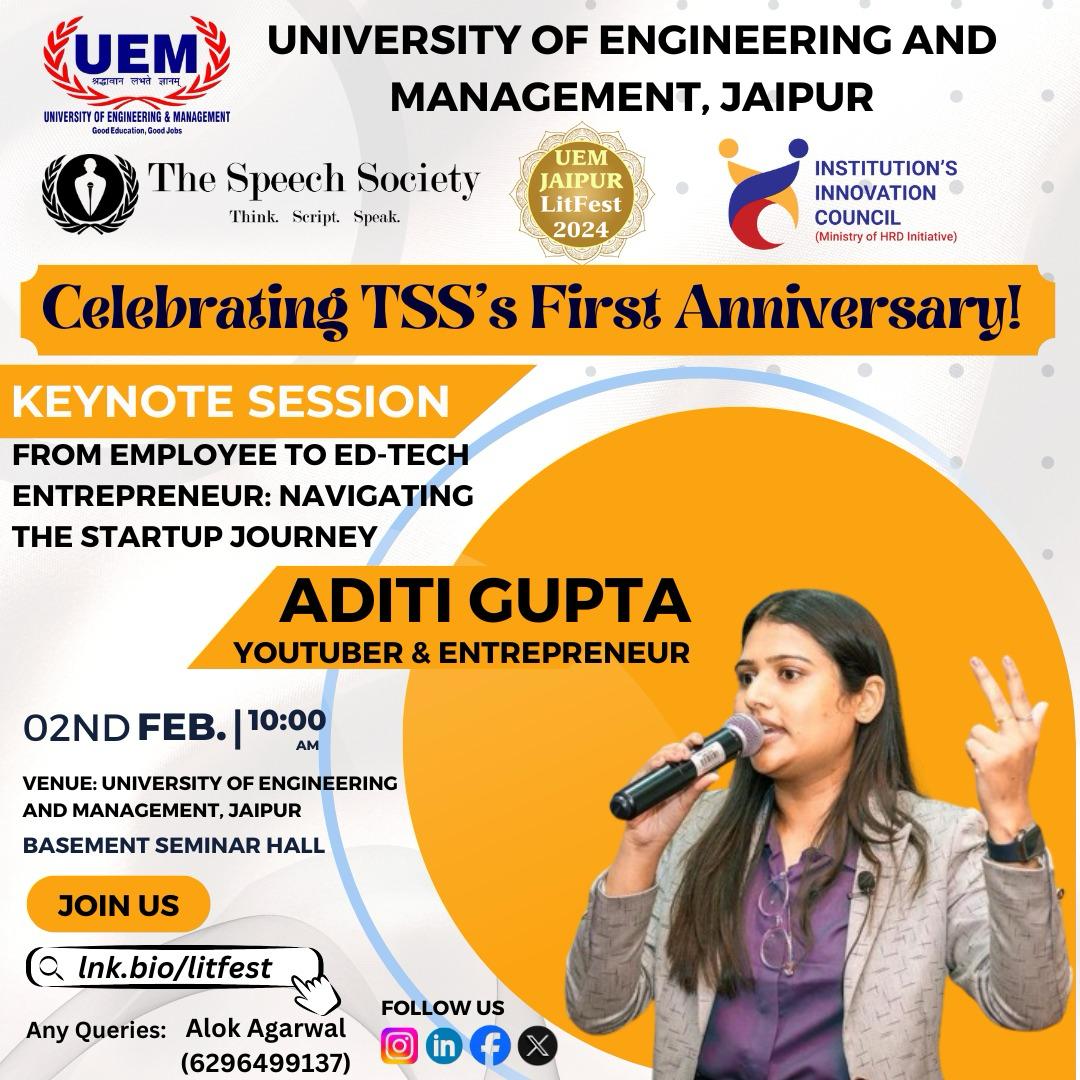 WELCOME TO UEM JAIPUR LITFEST-2024