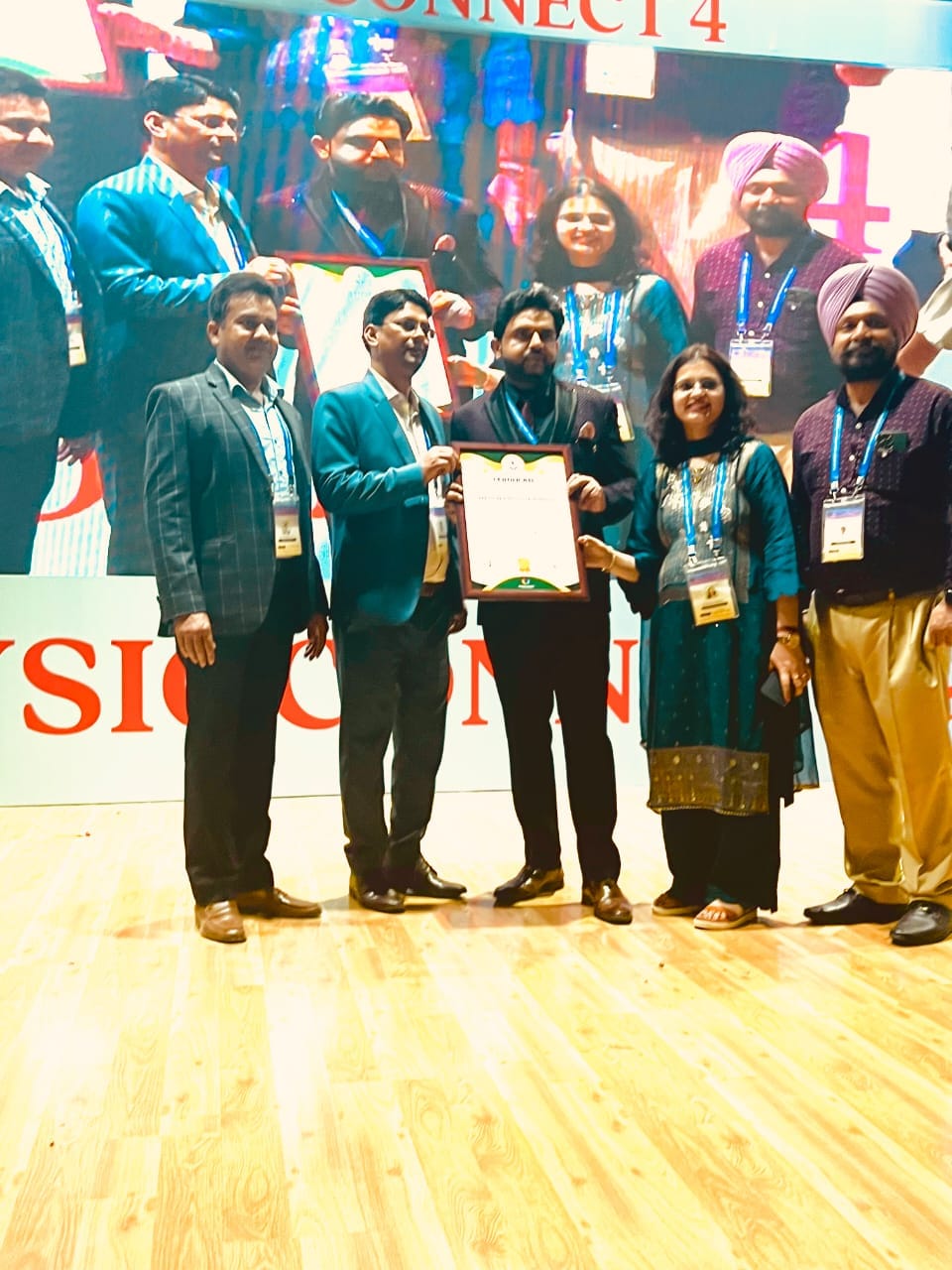 Dr. Gaurav Shrivastava Associate Professor from Department of Physiotherapy, has been honored with the award
