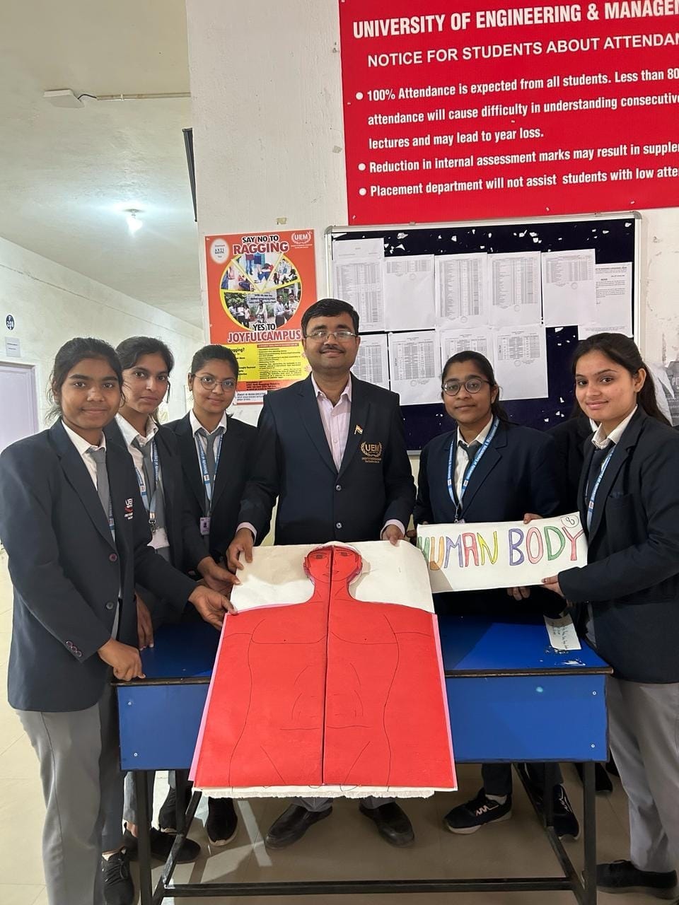 We think this is one of the better jobs that we can do for our students - Research papers presented by all students of this University of Engineering & Management (UEM), JAIPUR.