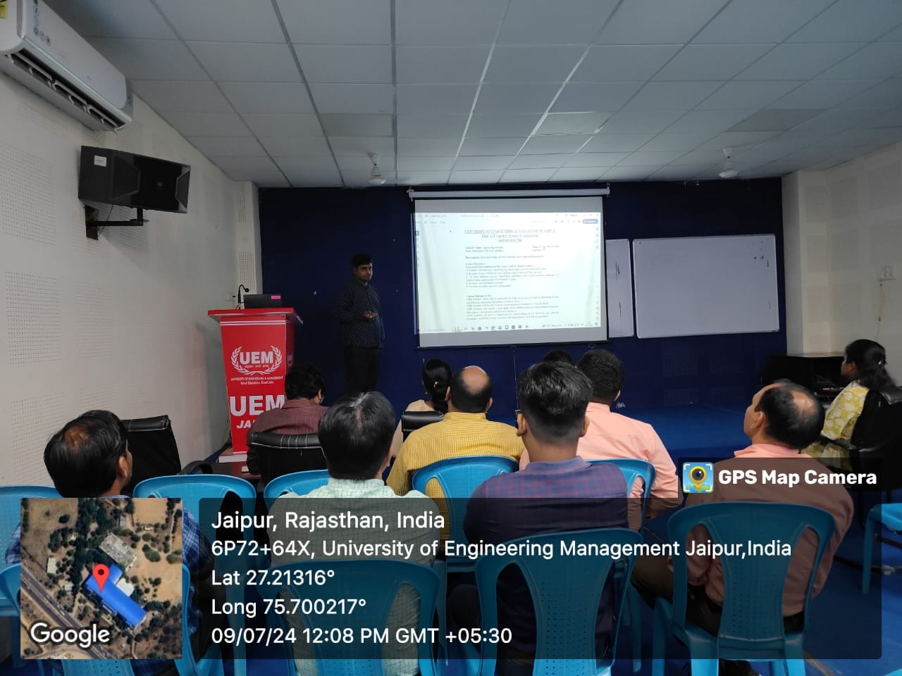 The CSE department held an engaging lesson plan presentation today, the event showcased the department's commitment to academic excellence and continuous improvement.