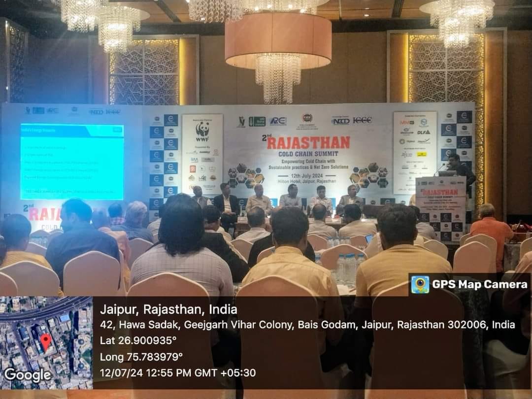University of Engineering and Management, Jaipur was cordially invited by the PHD Chamber of Commerce and Industry (PHDCCI) for the Rajasthan Cold Chain Summit.