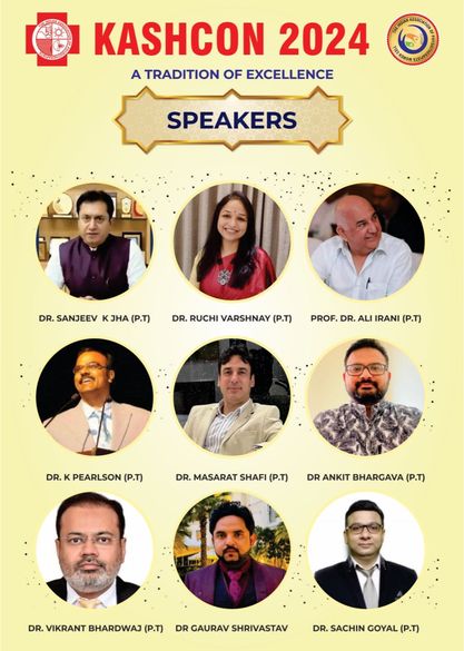 Dr.Gaurav shrivastava (P.T) invited as key note speaker for a talk on Advance management in WAD (whiplash associated disorders ) in national Physiotherapy conference "KASHCON"