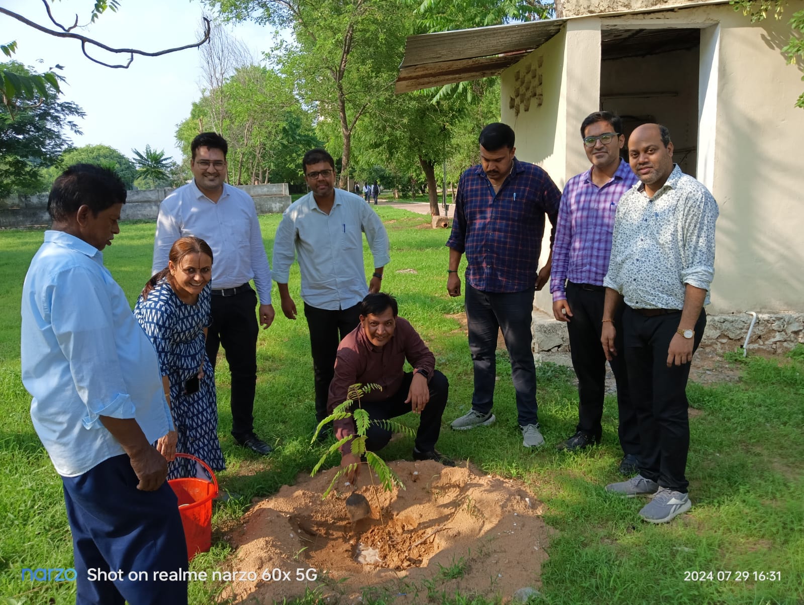 We whole heartedly thank all teachers and staff members for supporting the GREEN INITIATIVE of the university
