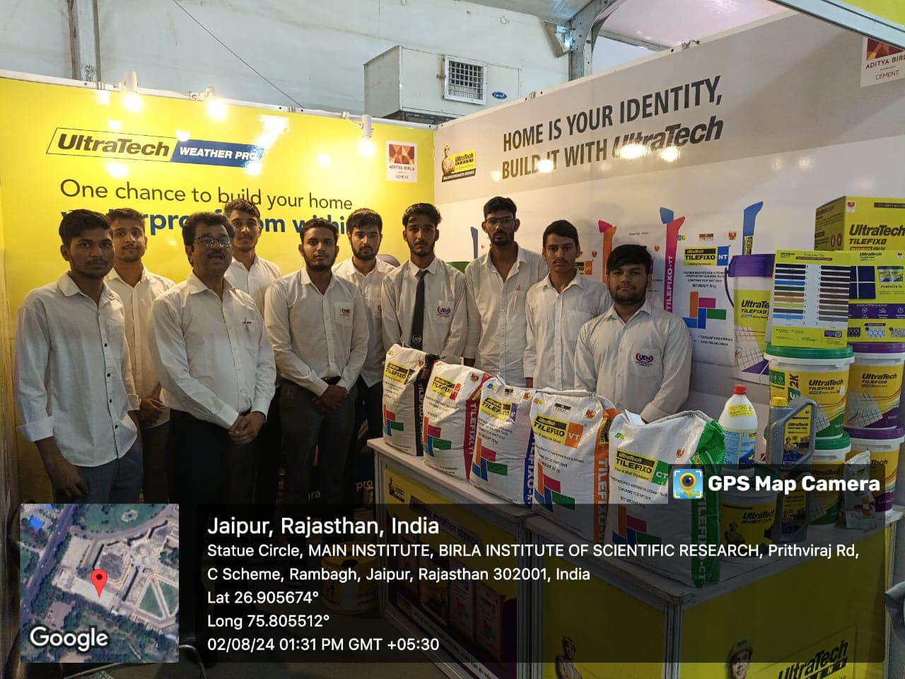 Industrial Visit to Design India Interior Expo, 2024.