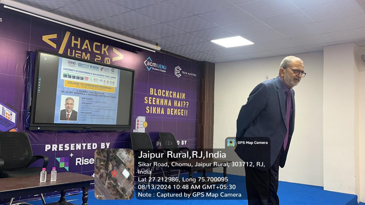 Day 2: College to Corporate Program for All Final Year Students.