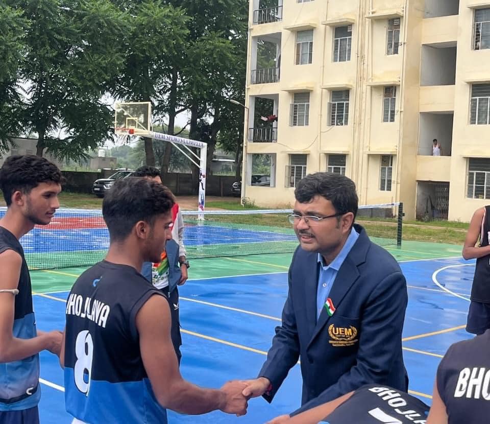 Inauguration of the International Sports Complex of the University of Engineering & Management (UEM), JAIPUR.