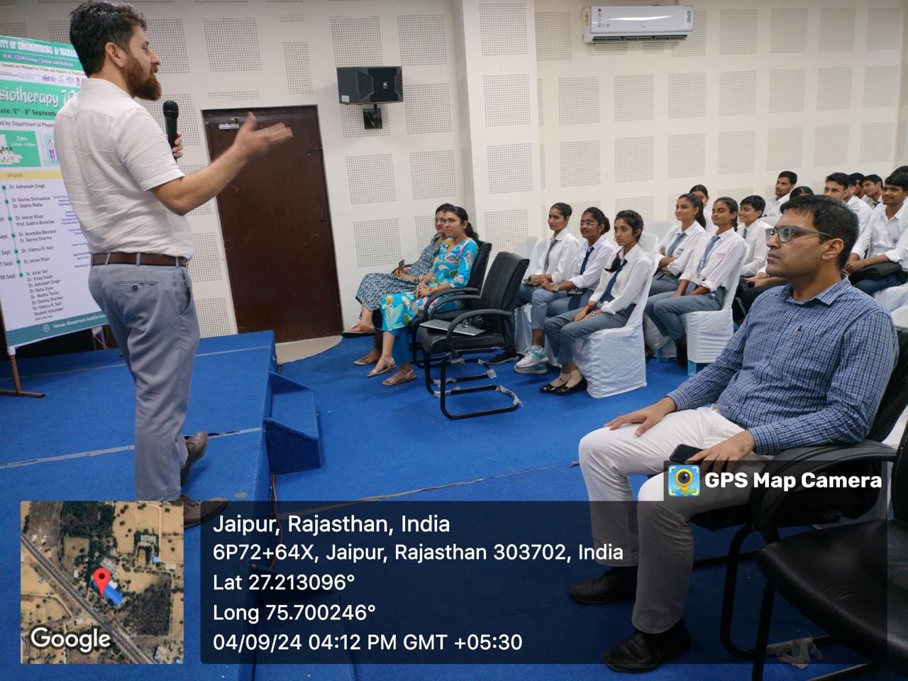 Celebrating Physiotherapy Week at UEM Jaipur 