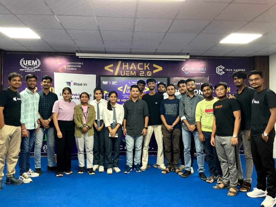 At UEM JAIPUR, our students organize national hackathons every year.