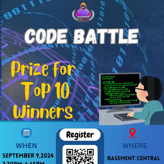 PRE REGISTRATION for CODE BATTLE is LIVE!