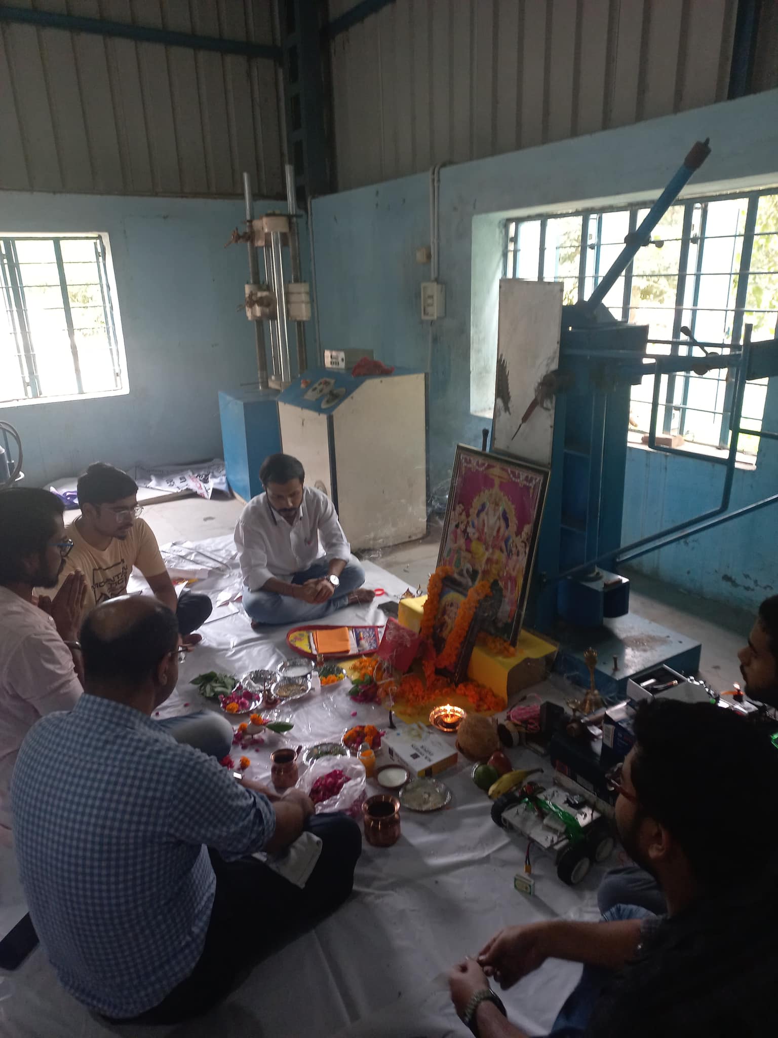 Vishwakarma Puja celebration at UEM Jaipur