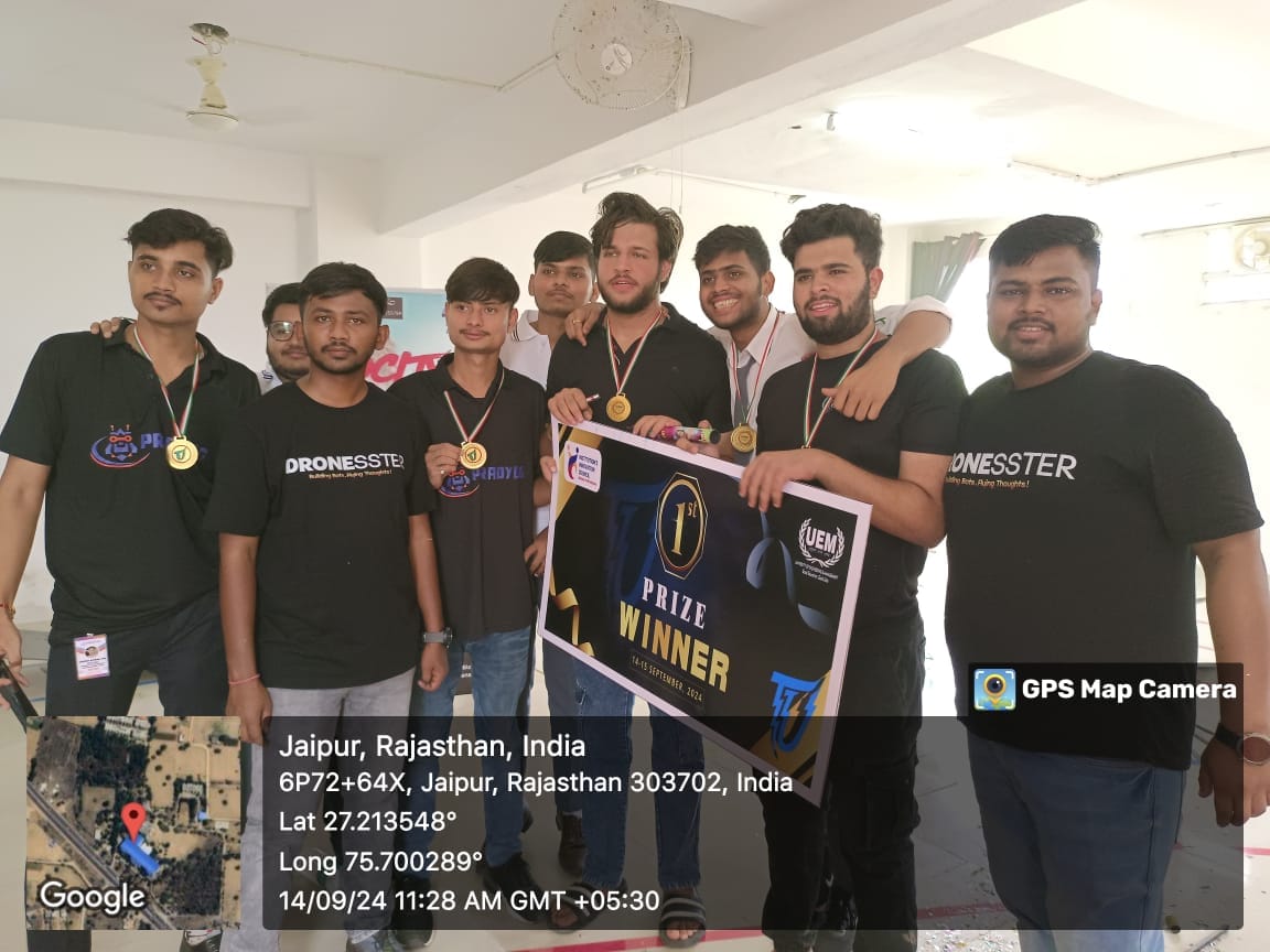 University of Engineering & Management (UEM), Jaipur presents Velocity by DRONESSTER