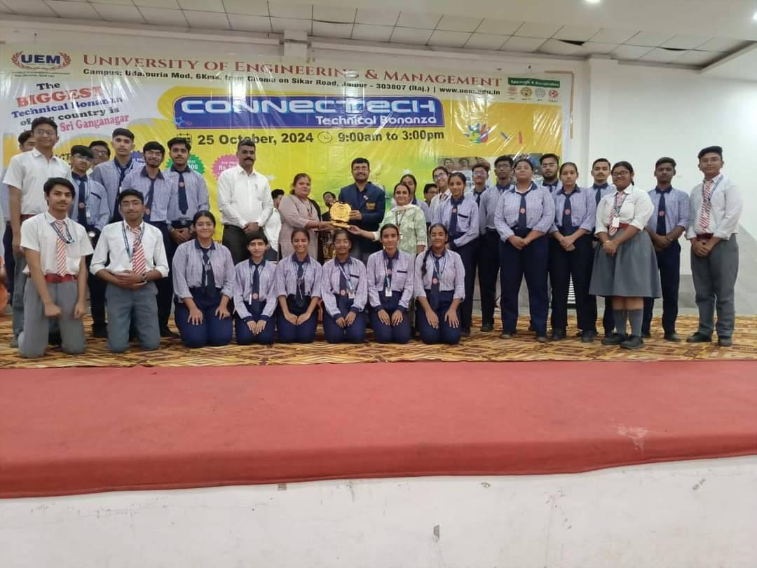 We have now completed doing UEM Technical Bonanza on 8 different dates, involving 250 schools from Rajasthan and 50 schools from Bihar and Jharkhand at 8 different places of the country.