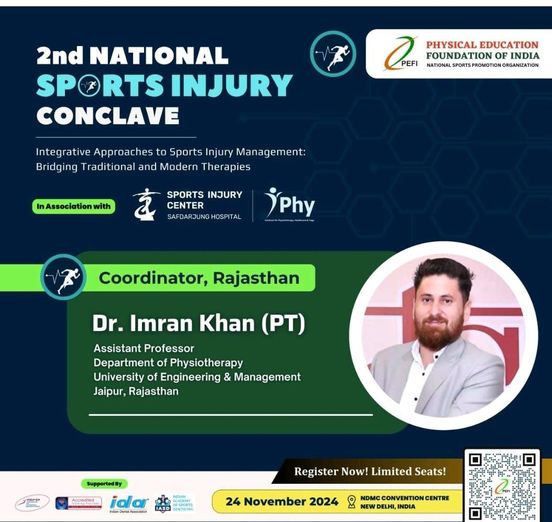 2nd National Sports Injury Conclave, organized by the Physical Education Foundation of India.