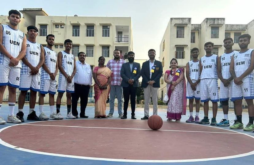 After winning bronze medal in the All India Universities Taekwondo Championship, organised by AIU.