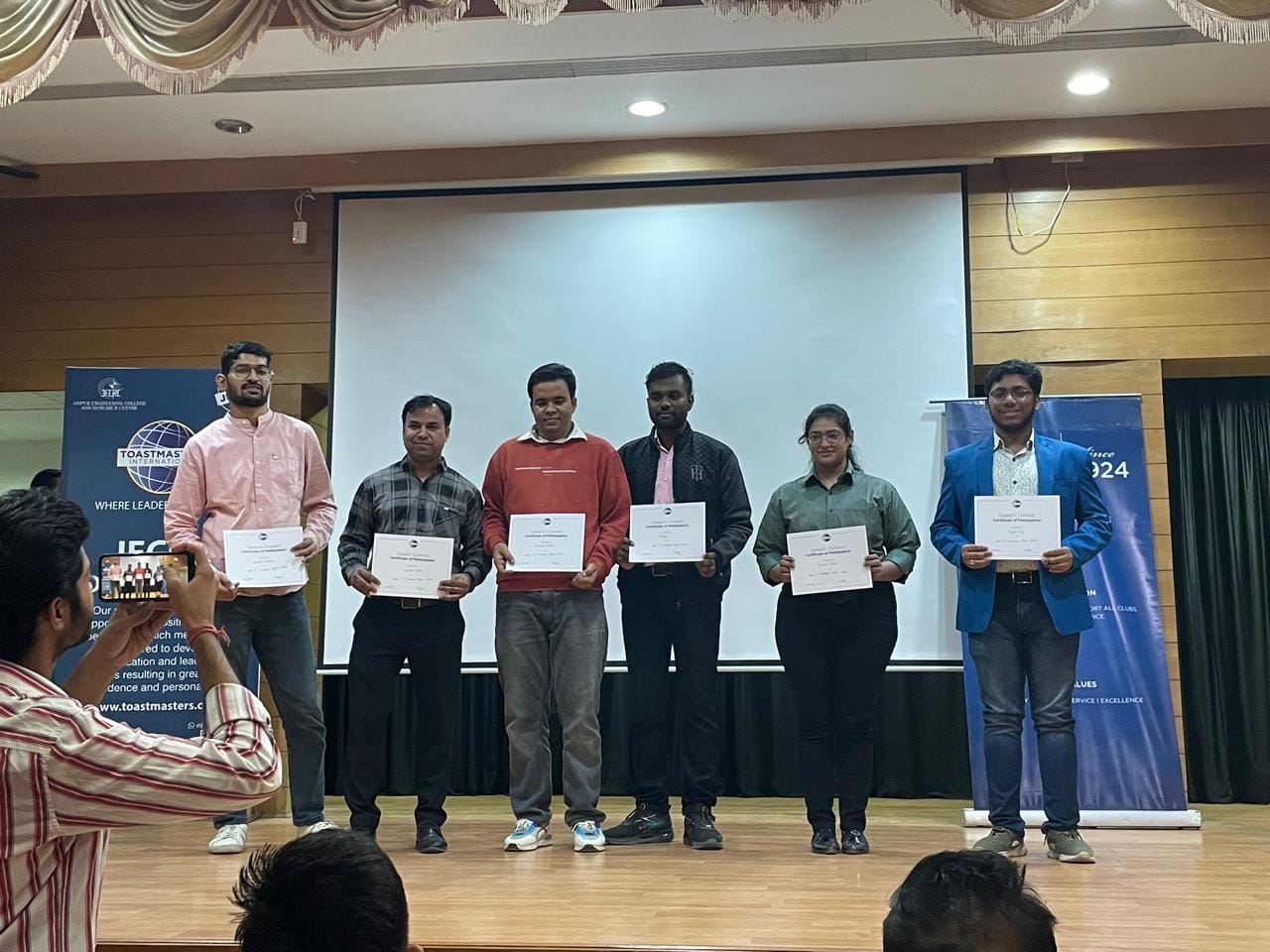 UEM Jaipur Toastmasters Club joined the grand Toastmasters Area Conference "Convergence 2024".