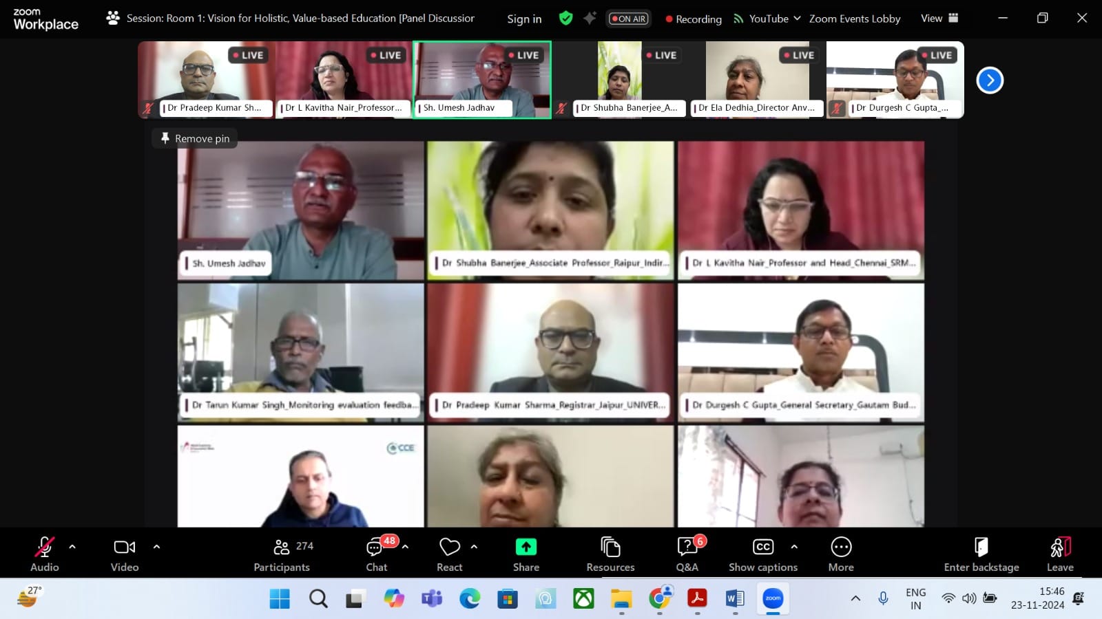 The International Conference on Human Values in Higher Education (ICHVHE) is an annual conference organized by The UHV Foundation Delhi.