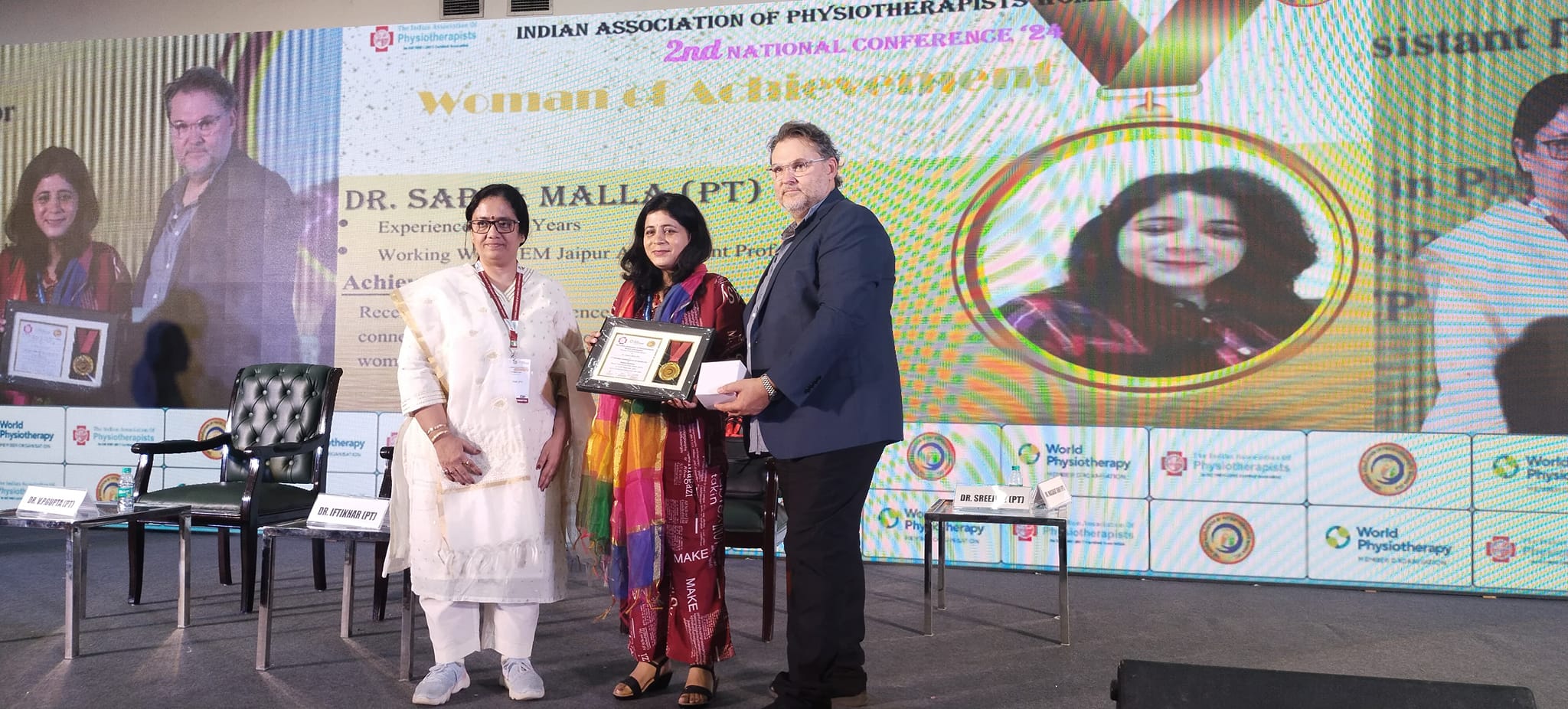 Dr. Sapna Malla, Associate Professor has attended the 2nd  National conference of IAP women cell & Physio Manthan.