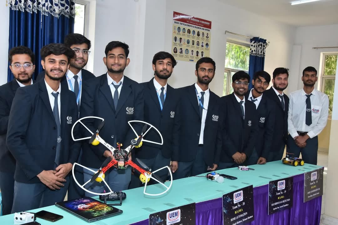 Projects developed by students of UEM JAIPUR.