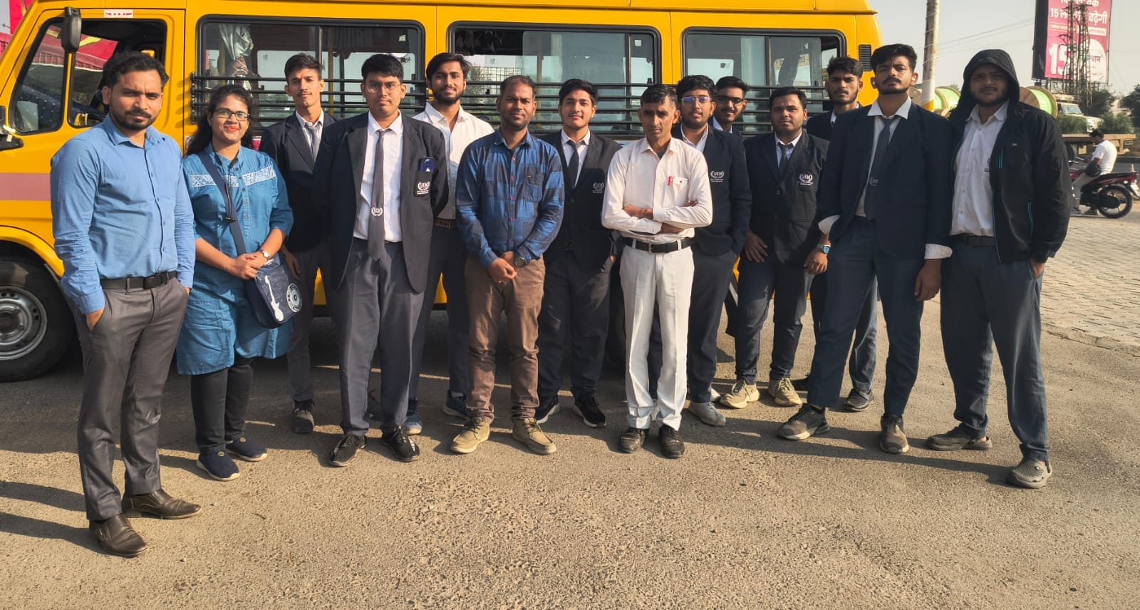 On 9th November, a group of students from the Department of Electronics and Communication Engineering (ECE) visited Wipe Hotwire Ltd.