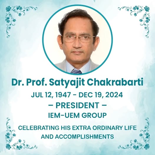 The esteemed President of IEM and UEM stands as a beacon of excellence and inspiration in the world of education.