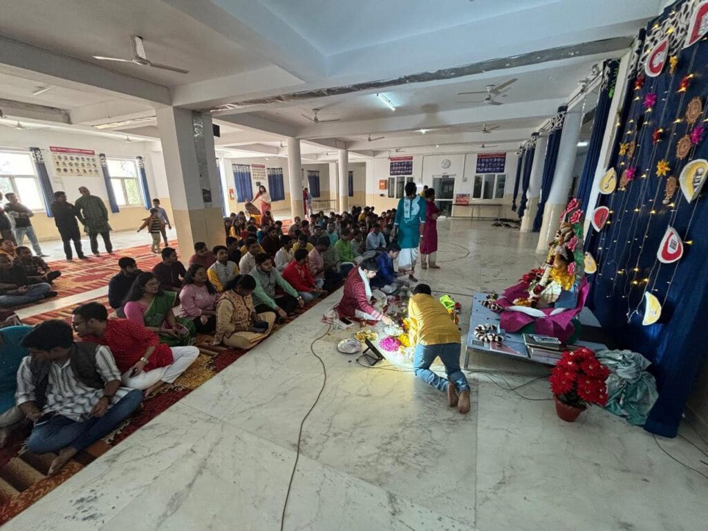 These are moments from Saraswati Puja at UEM JAIPUR campus held by our students in Jaipur.