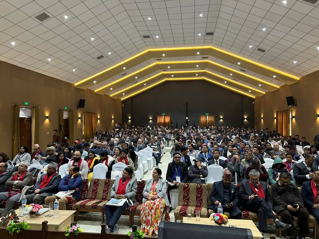 Use of AI in English teaching at the NELTA International Conference, Nepal.